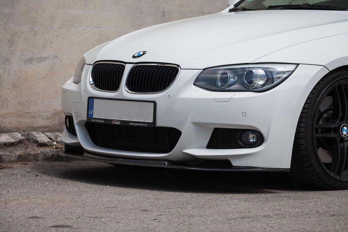 Uncategorised Performance splitter for M Sport Bumper 3 Series E92 E93 LCI Carbon Fiber