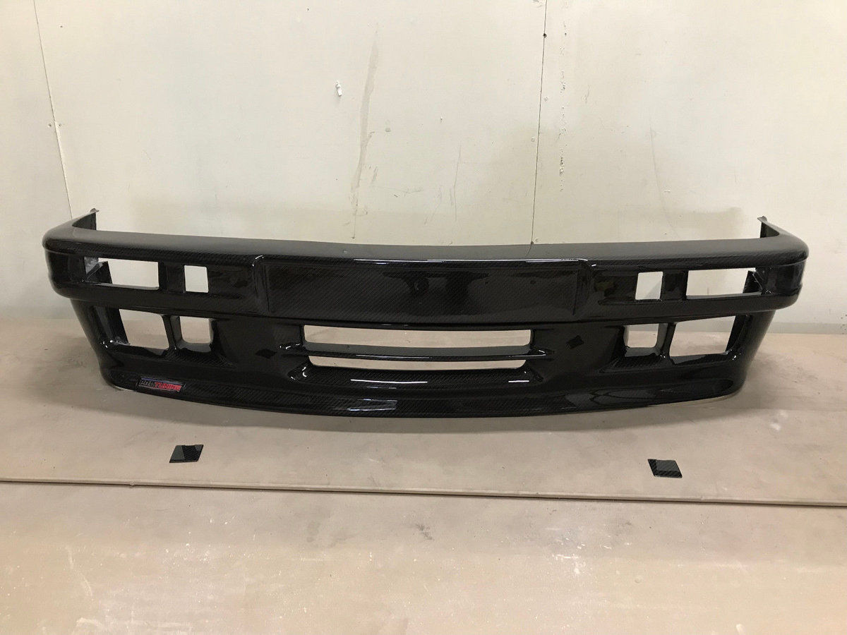 Uncategorised Carbon Fiber Front M Tech II Bumper With Skirt For E30