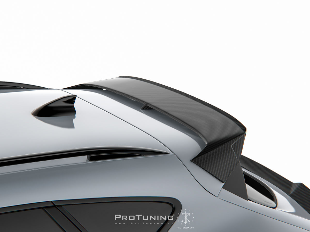 Cupra Formentor Prefacelift Speed Carbon fibre roof spoiler wing for Cupra Formentor