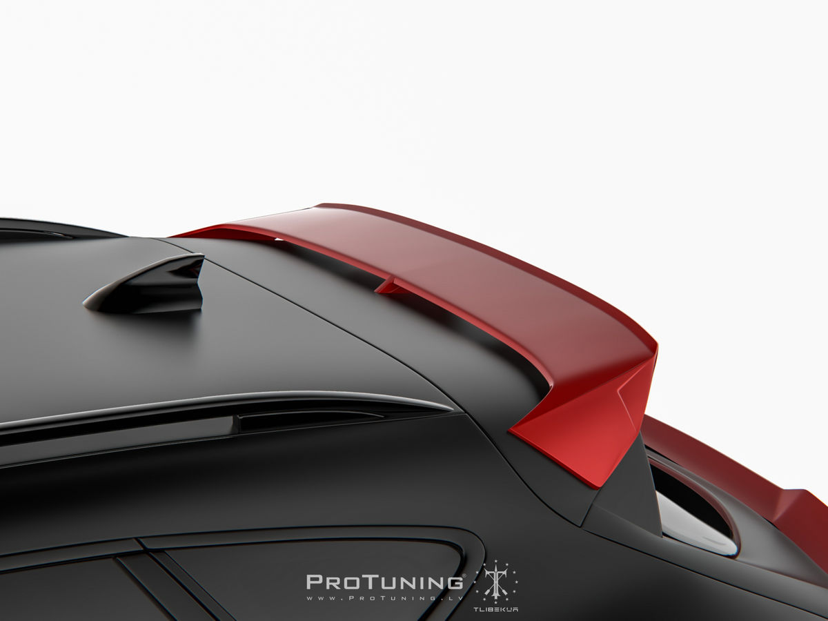 Cupra Formentor Prefacelift Speed Carbon fibre roof spoiler wing for Cupra Formentor