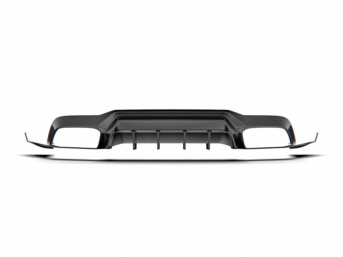 Cupra Formentor Prefacelift Carbon fibre rear bumper diffuser valance for Cupra Formentor SE