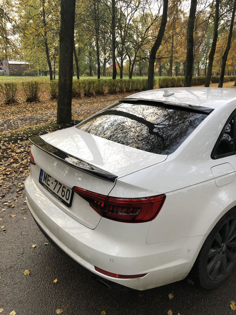 Uncategorised A4/S4 B9 2016-2023 Rear Window Carbon Spoiler Performance sunblind