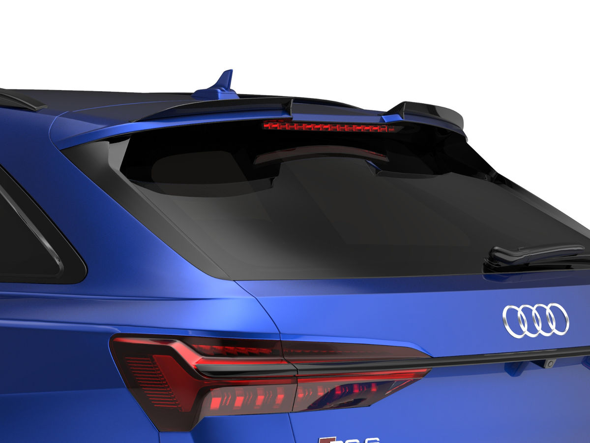 Uncategorised Performance RS6 C8 5G Avant CARBON FIBER Rear trunk lip spoiler / wing